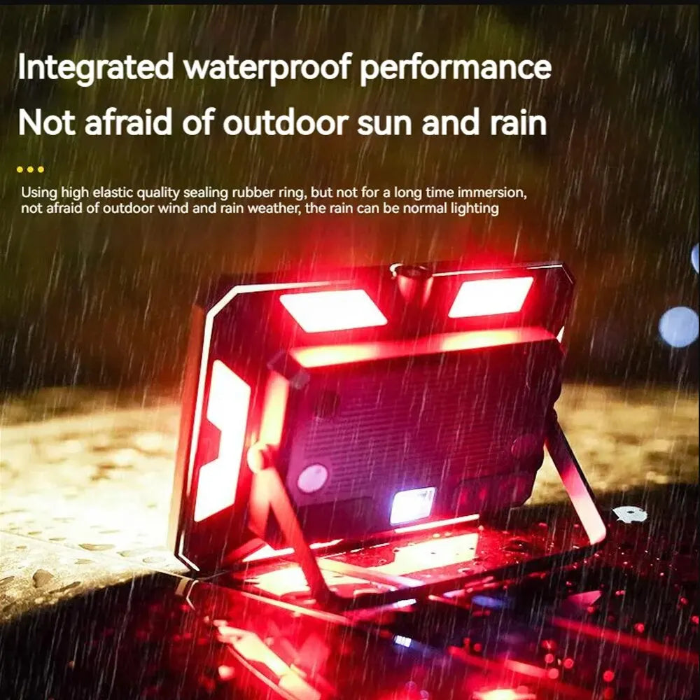 Portable LED Camping Tent Light Rechargeable Searchlight High Power Outdoor Emergency Lighting