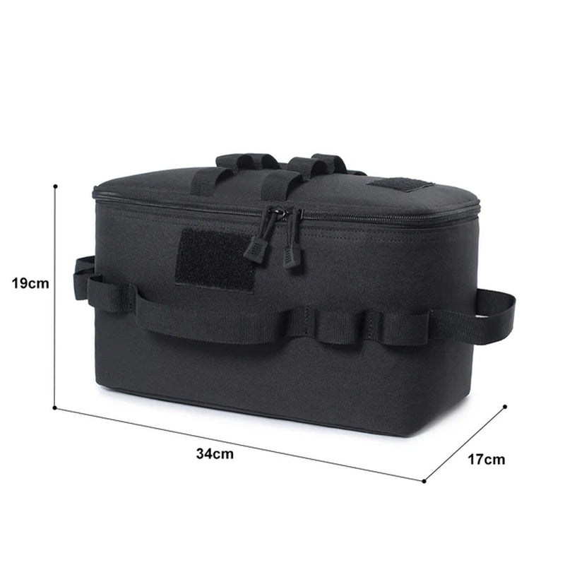 Outdoor Camping Picnic Bag Storage Bag Picnic Hiking Meal Bag Large Storage Lamp Tableware Bag 캠핑가방 캠핑용품 Picnic Camping Supplies