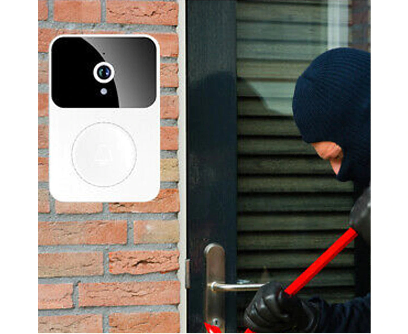 Wireless Doorbell Video Door Bell Wifi Smart Intercom Ring Security Phone Camera