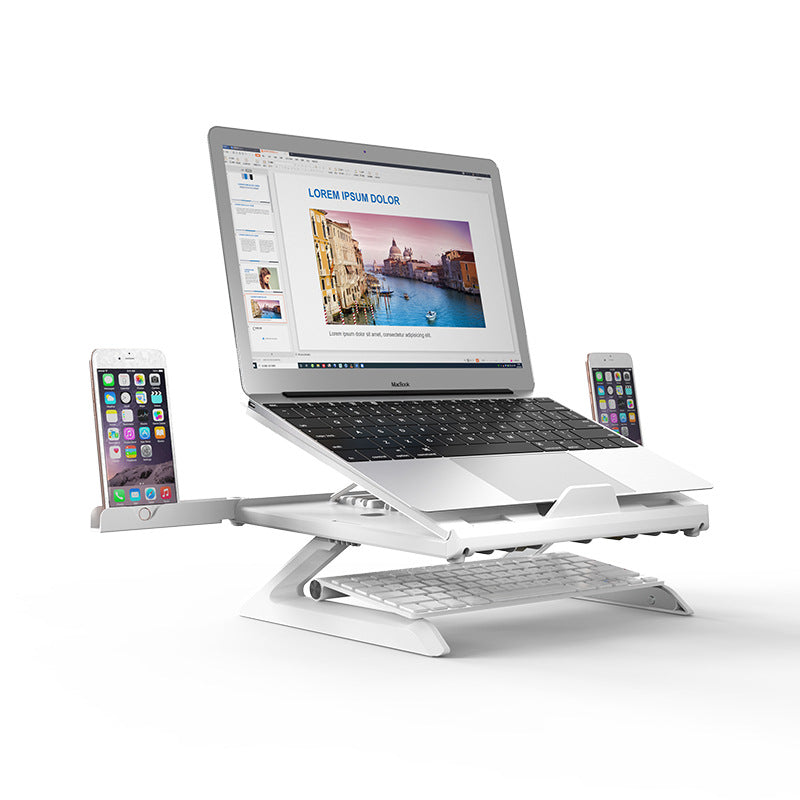 New Laptop Stand Multifunctional Folding Lift Portable Laptop Stand Monitor Increase Rack Aluminum