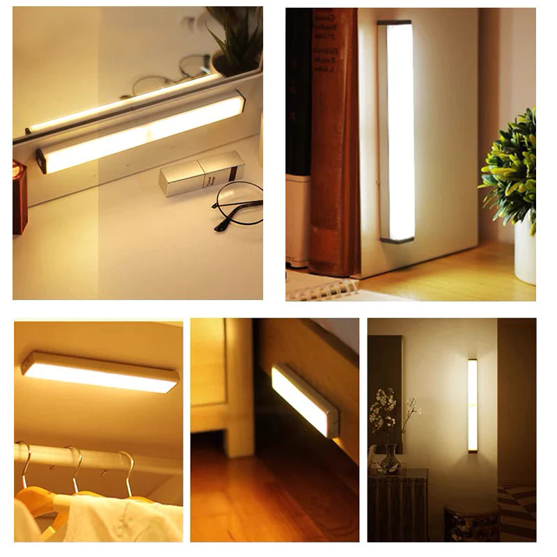 Motion Sensor Light Wireless LED Night Lights Bedroom Decor Light Detector Wall Decorative Lamp