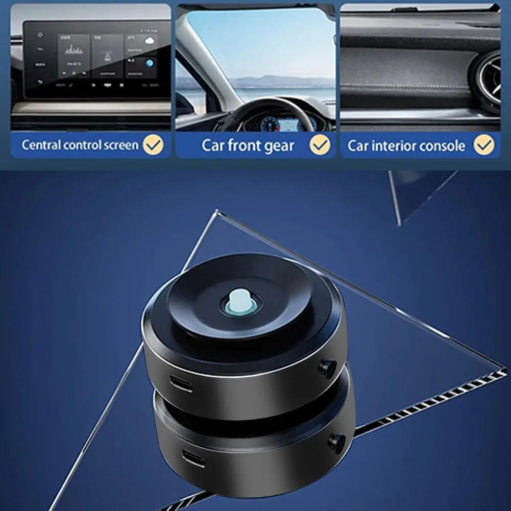 Intelligent Car Mount Mobile Phone Holder Vacuum Adsorption Suction  360 Rotation Mobile Phone Holder Bracket