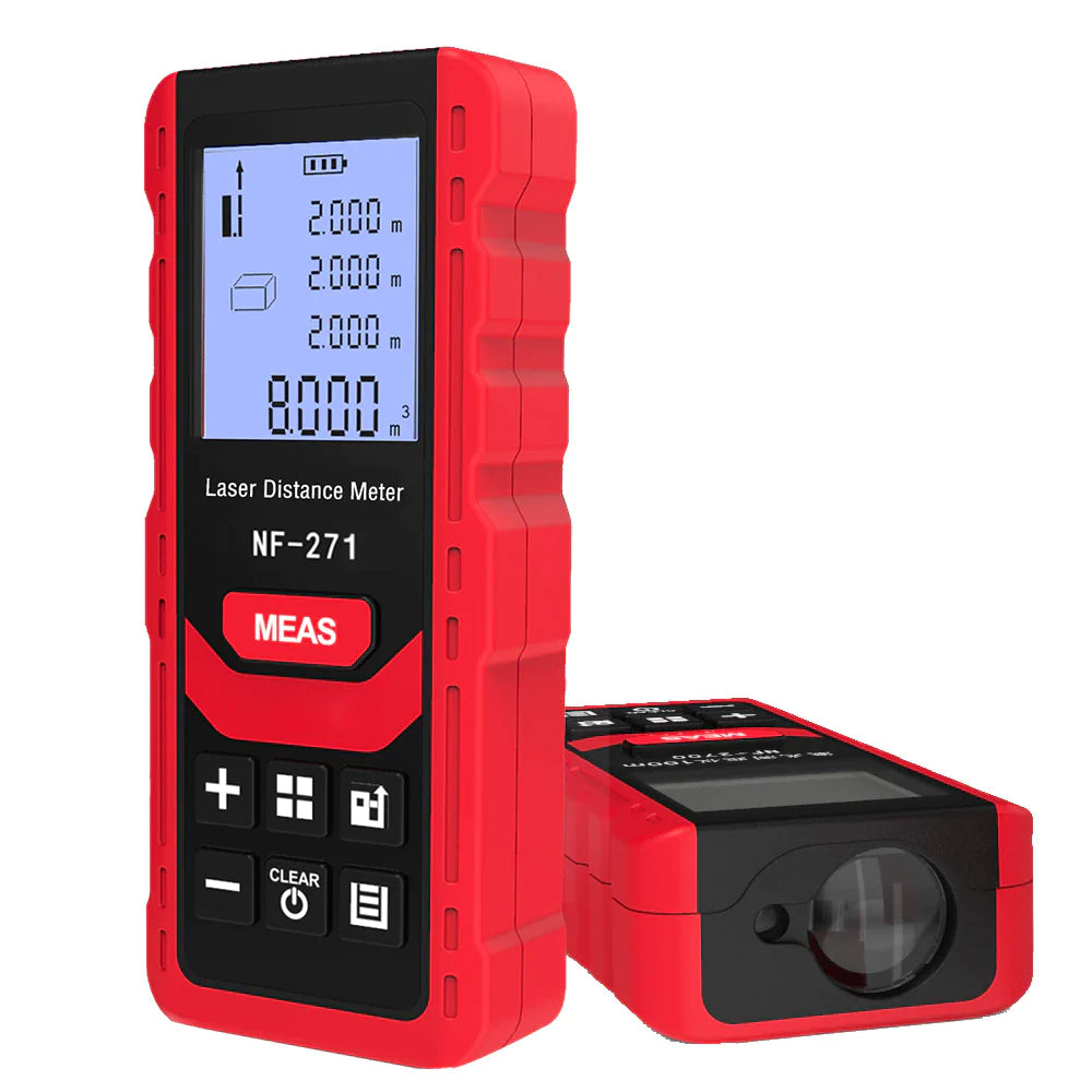 Noyafa NF-271 Laser Distance Meter 40M 80M Rangefinder Tape Range Finder Measure Device